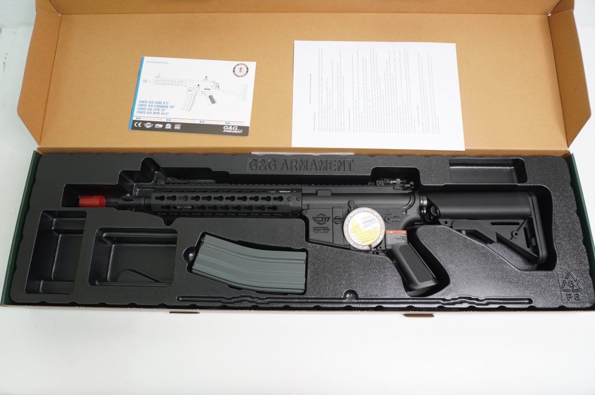 Страйкбольный автомат G&G CM15 KR-Carbine 10” (EGC-15P-CAR-BNB-NCM)