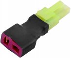 Переходник без провода Battery Adapter T-Connector (T-Deans) МАМА → Mini Tamiya ПАПА (AS-BA0078)