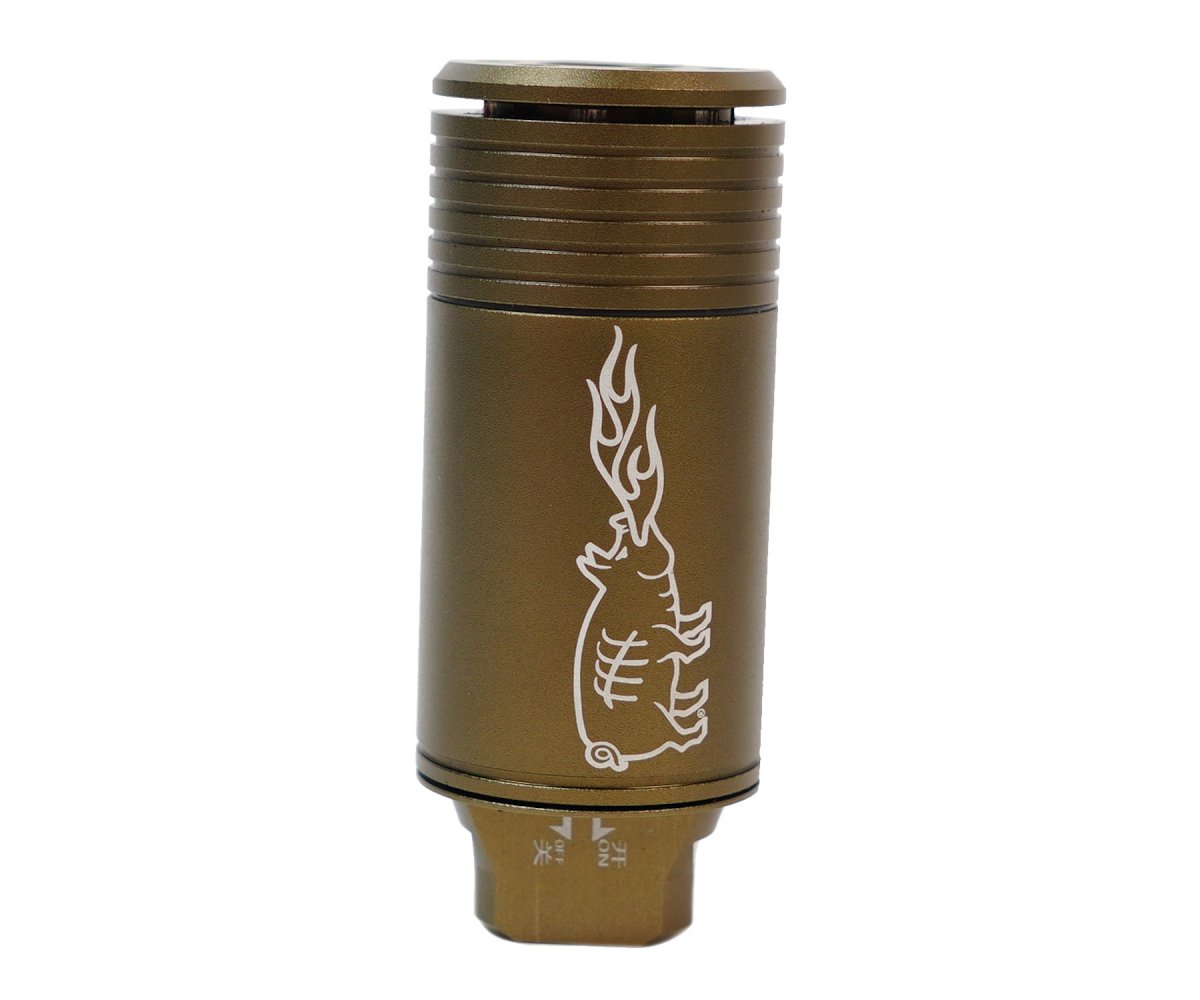 Трассерная насадка с эффектом пламени (Noveske) 80x35мм 14- USB Tan