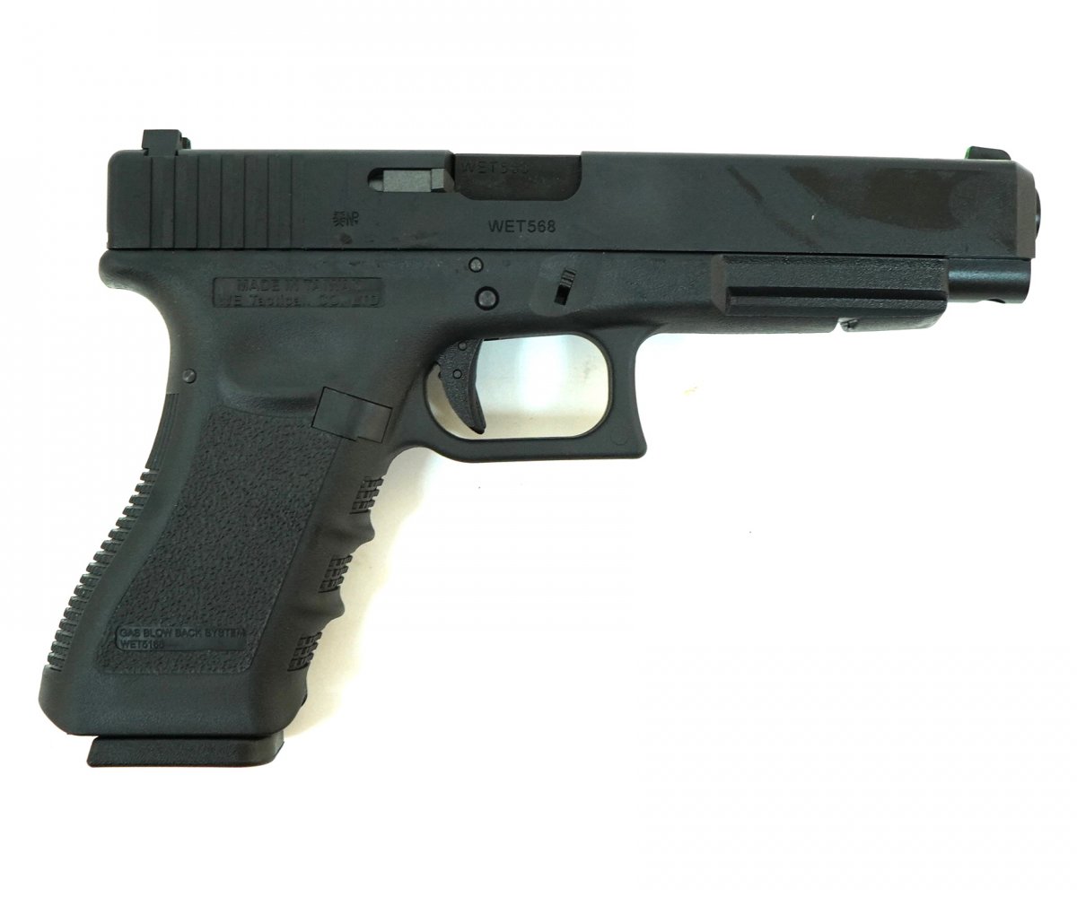 Страйкбольный пистолет WE Glock-35 Gen.3 Black (WE-G009A-BK)