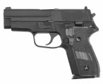 Страйкбольный пистолет WE P-228 (WE-F002 / GP428) — Black, металл, GBB, 6 мм