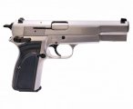 Страйкбольный пистолет WE Browning Hi-Power MK3 Silver (WE-B004)
