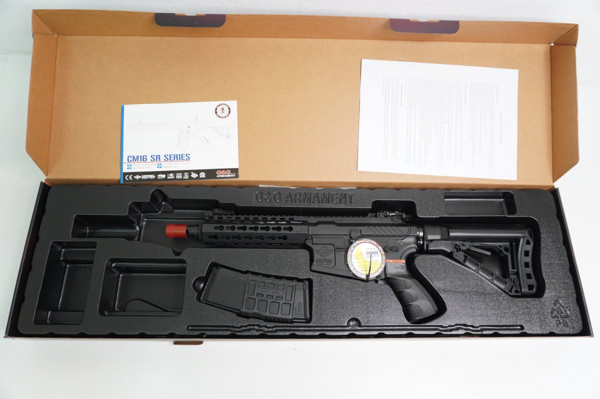 Страйкбольный автомат G&G CM16 SRS (EGC-16P-SRS-BNB-NCM)