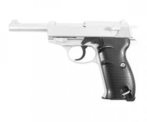 Пистолет Walther P38 silver