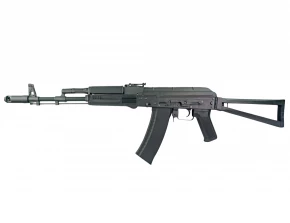 Страйкбольный автомат CYMA CM053 RKS-74 PLATINUM (складной приклад, дерево/сталь), 115 м/с, чёрный