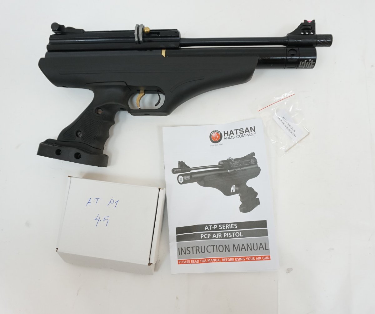 Пневматический пистолет Hatsan AT-P1 (PCP) 4,5 мм