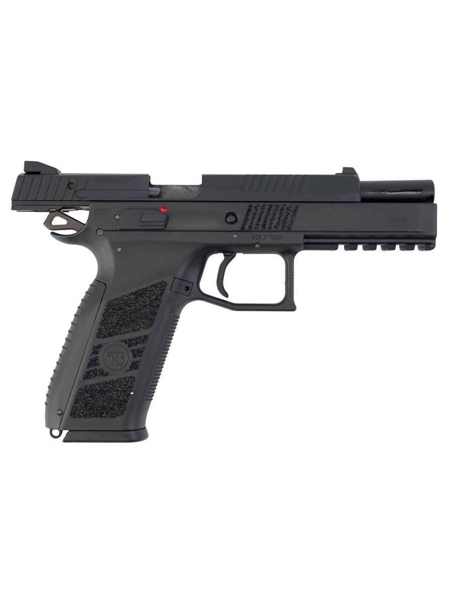 Страйкбольный пистолет GBB KJW CZ P-09 (P-09.GAS GP436) Blowback, чёрный