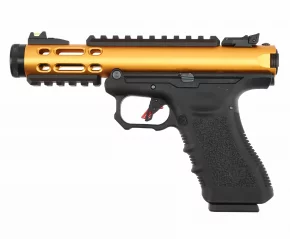 Страйкбольный пистолет WE Galaxy (Green Gas, Gold, WE-GX01-GD)