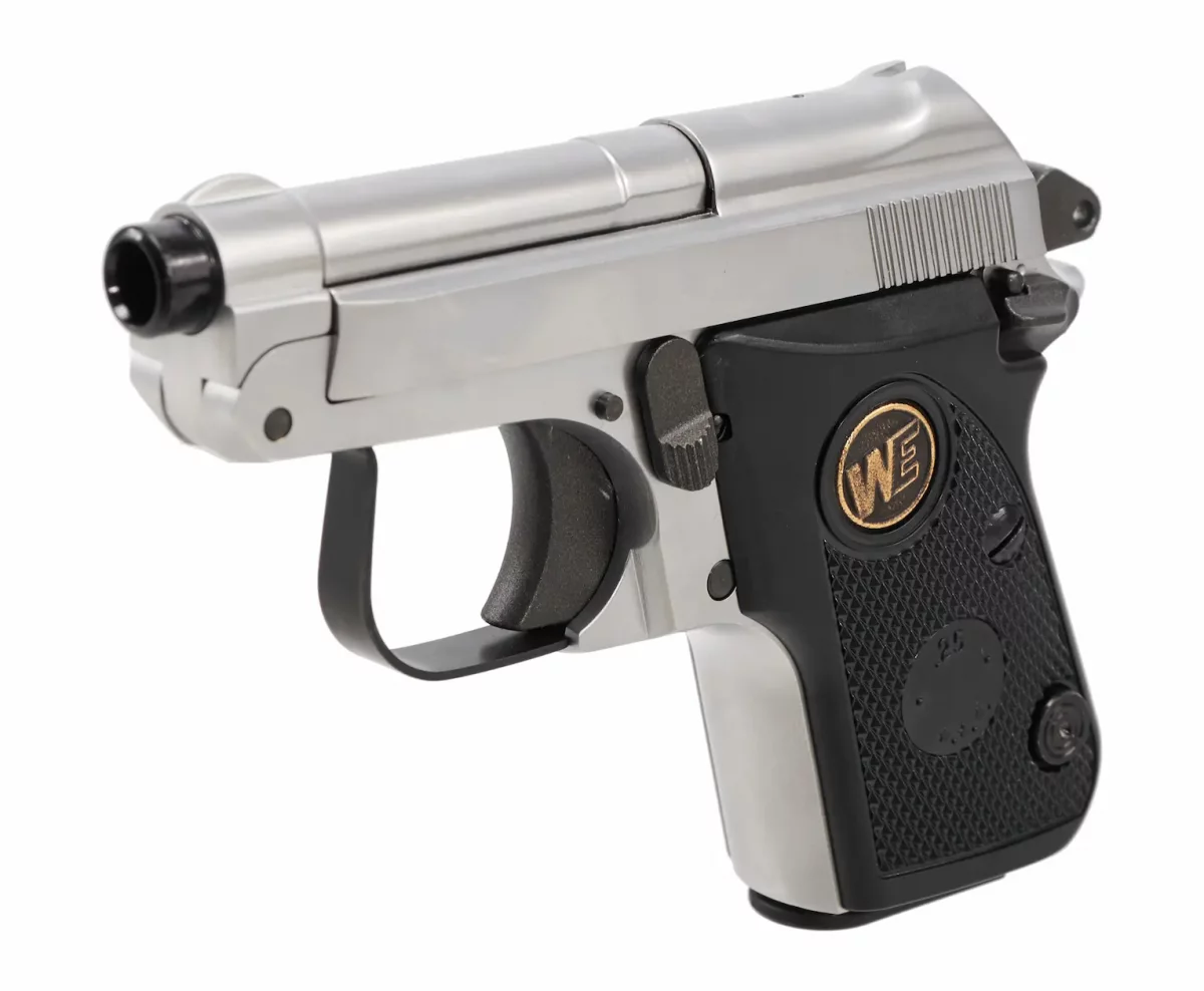 Страйкбольный пистолет WE Beretta 950 Jetfire SILVER (WE-CT002-SV)