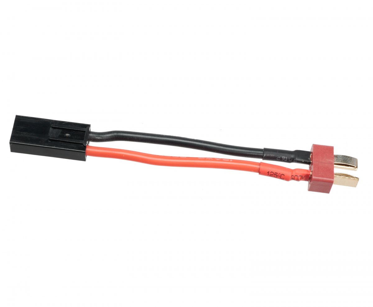 Переходник MK Battery Adapter T-Connector ПАПА — Mini Tamiya МАМА с проводом (арт. AS-BA0074)