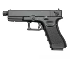 Страйкбольный пистолет KJW KP-18 CO₂ — Glock 18, чёрный, GBB, 6 мм