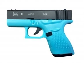 Пистолет Глок 17 мини BLUE