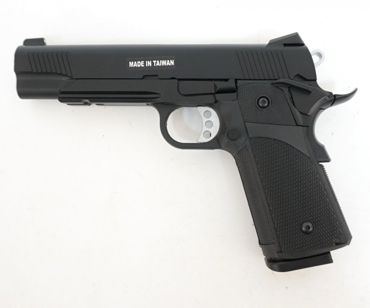 Страйкбольный пистолет KJW Colt M1911 Hi-Capa Gas (KP-05.GAS)