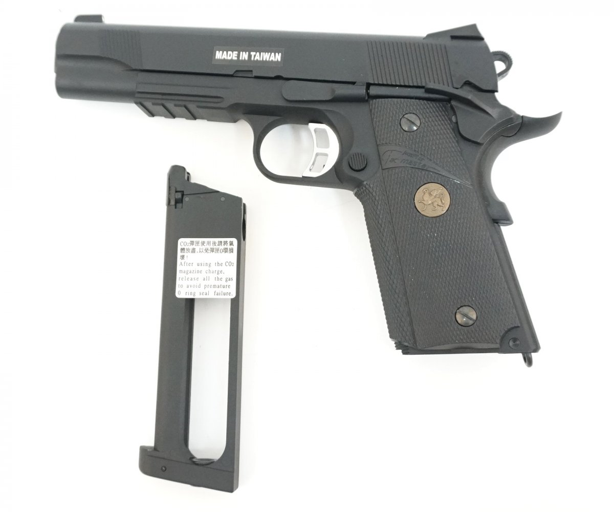 Страйкбольный пистолет KJW Colt M1911 M.E.U. CO₂ (KP-07.CO2)