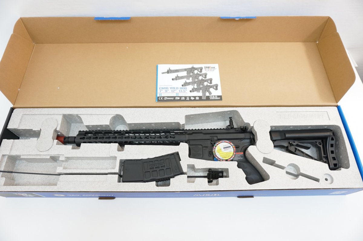 Страйкбольный автомат G&G CM16 Wild Hog 13.5” (EGC-WLP-135-BNB-NCM)