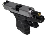 Страйкбольный пистолет WE Glock 27 Gen3 SILVER (6 мм, ГББ, Green Gas, WE-G006A-SV)