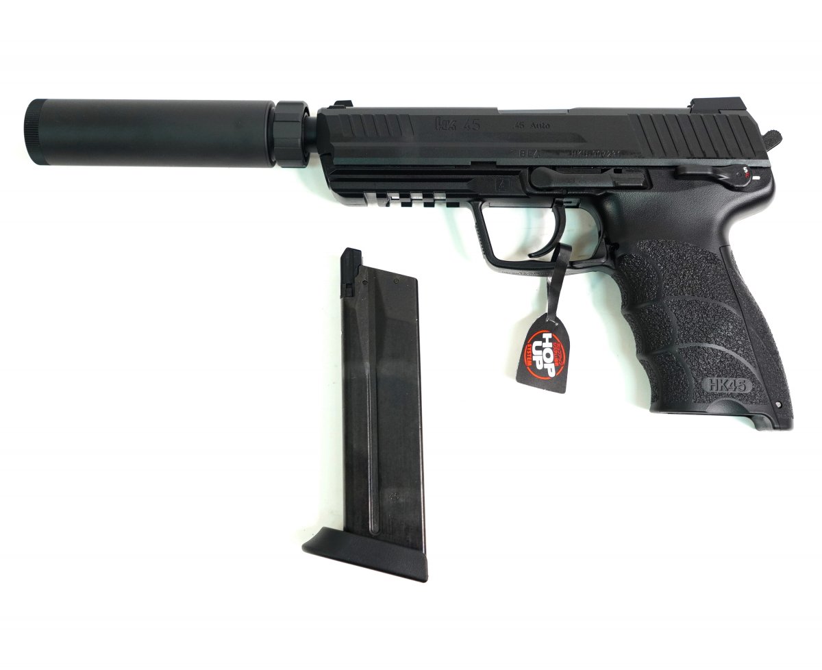 Страйкбольный пистолет Tokyo Marui HK45 Tactical GBB