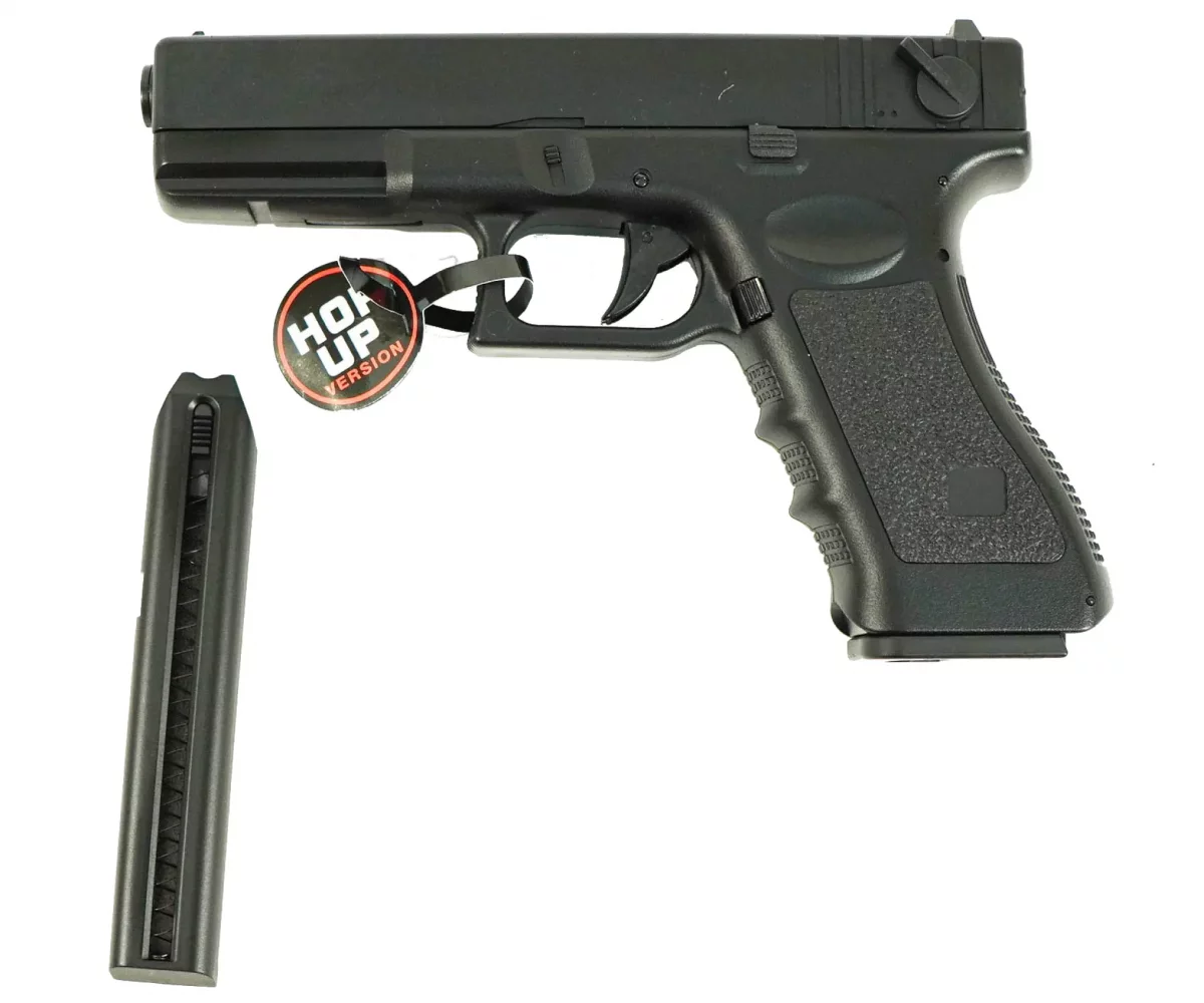 Страйкбольный пистолет Cyma Glock 18 Mosfet Edition + USB (CM.030S)