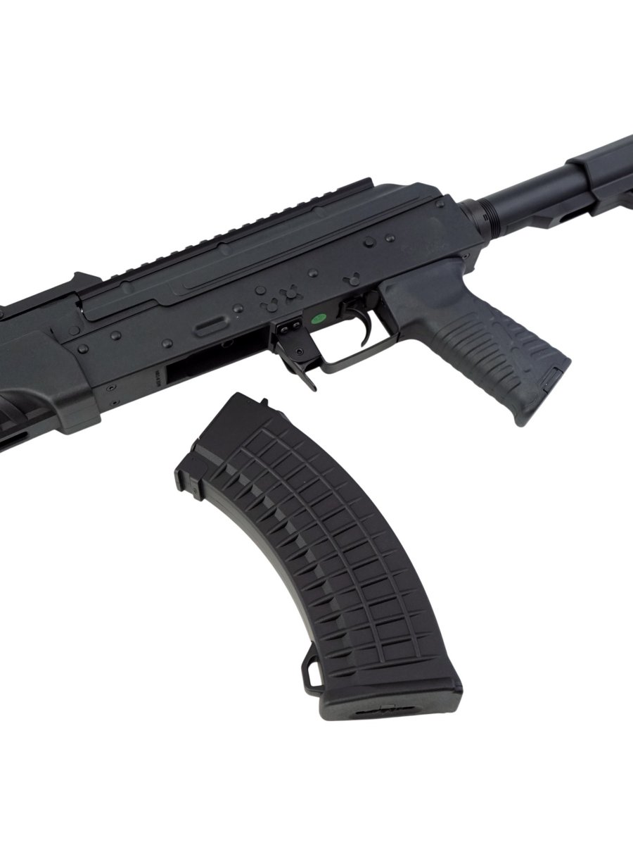 Страйкбольный автомат CYMA CM680G RK-47 (тактический нейлон), 120 м/с, чёрный