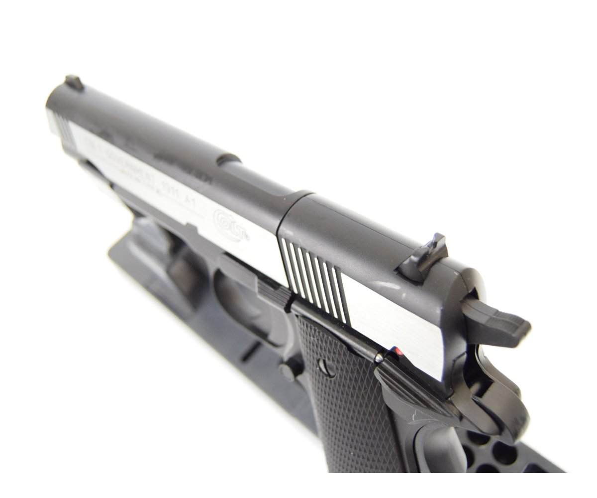 Пневматический пистолет Umarex Colt Government 1911 A1 Dark Ops 4.5 мм (пулевой)