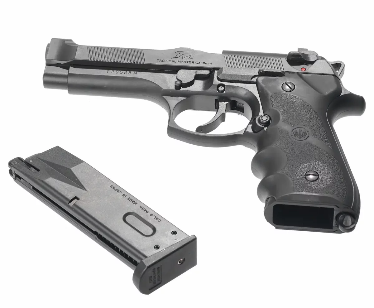 Страйкбольный пистолет Tokyo Marui M92F Tactical Master — GBB, регулируемый Hop-Up, магазин 26 BB