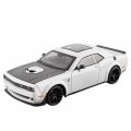 Металлическая машинка Dodge Challenger SRT 1:18 White