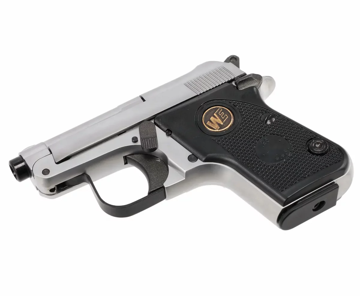Страйкбольный пистолет WE Beretta 950 Jetfire SILVER (WE-CT002-SV)