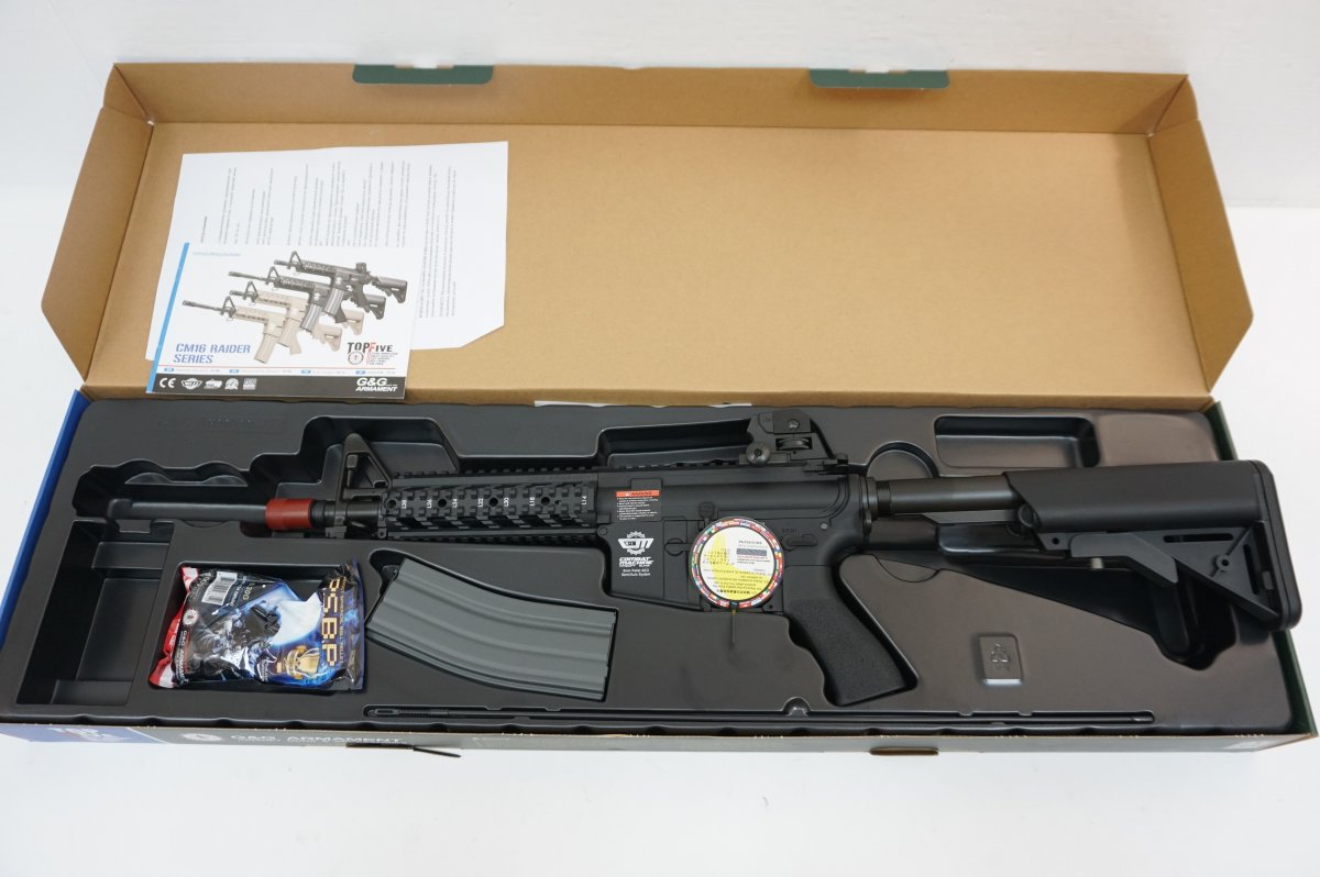 Страйкбольный автомат G&G CM16 Raider (EGC-16P-RDS-BNB-NCM)
