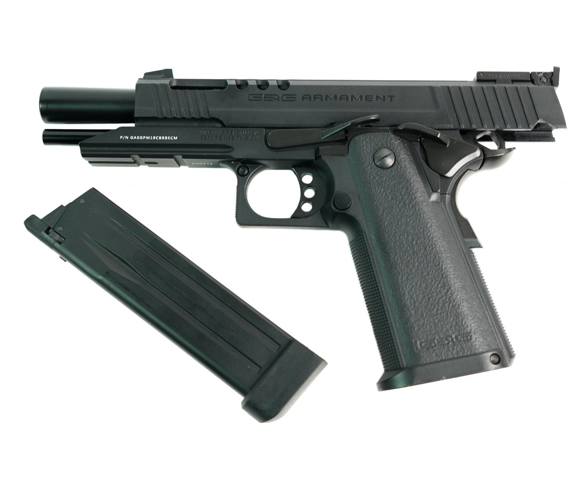 Страйкбольный пистолет G&G Colt M1911 Hi-Capa (GAS-GPM-19C-BBB-ECM)
