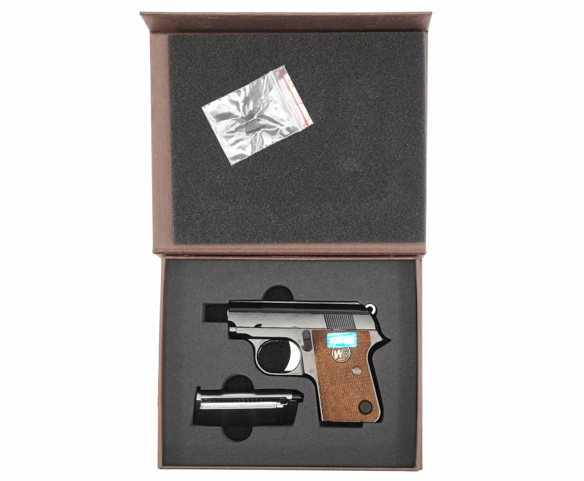 Страйкбольный пистолет WE Сolt .25 (Black, WE-CT001-BK)