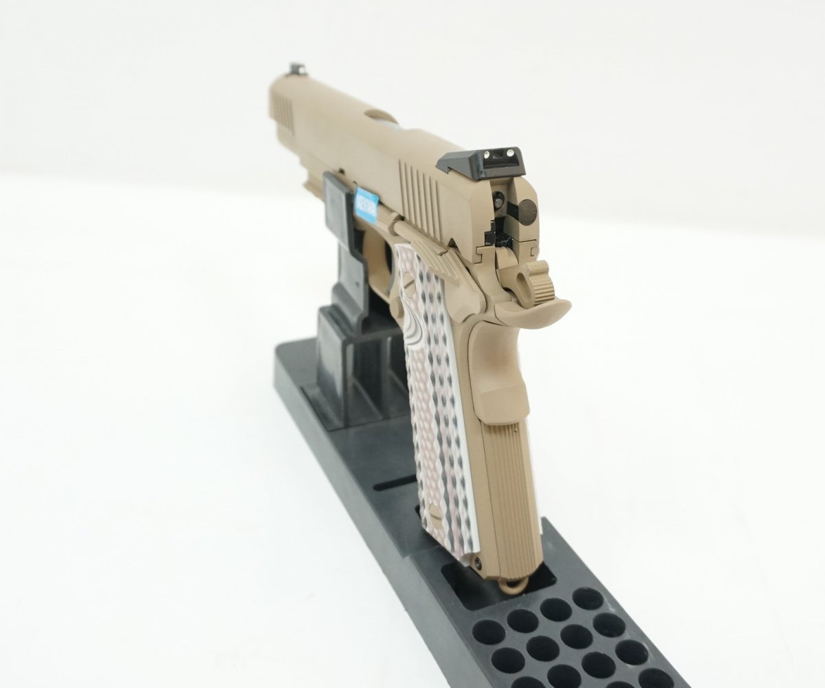 Страйкбольный пистолет WE Colt M45A1 Tan (WE-E015-TAN)