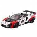Машинка металлическая McLaren Senna GTR 1:24 Белая