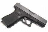 Страйкбольный пистолет WE-G003B-BK Glock-19 Gen.4 (металлический слайд, сменные накладки) Black