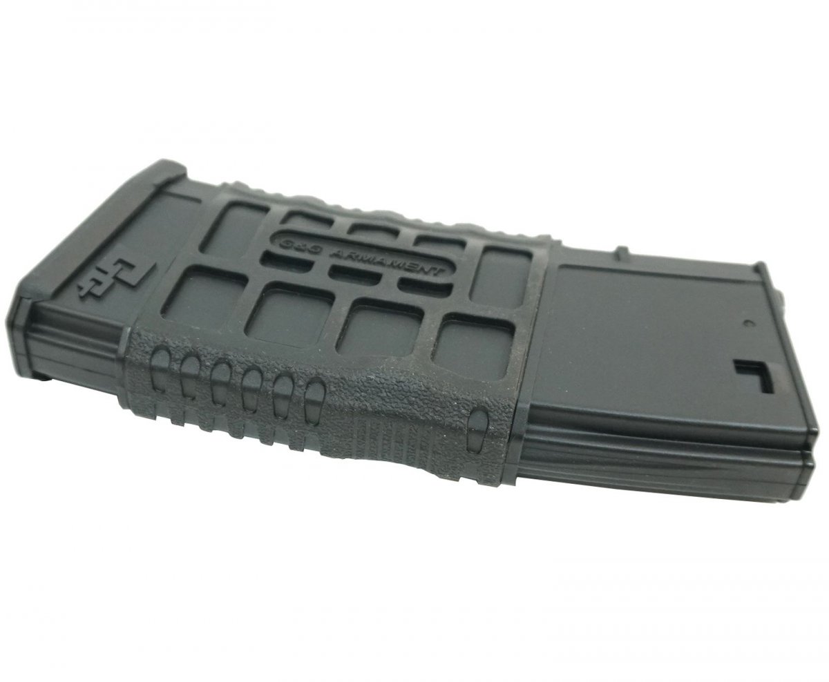 Магазин бункерный G&G G-08-083 (GMAG-V1) для M4/M16, Hi-Cap на 300 шаров, чёрный
