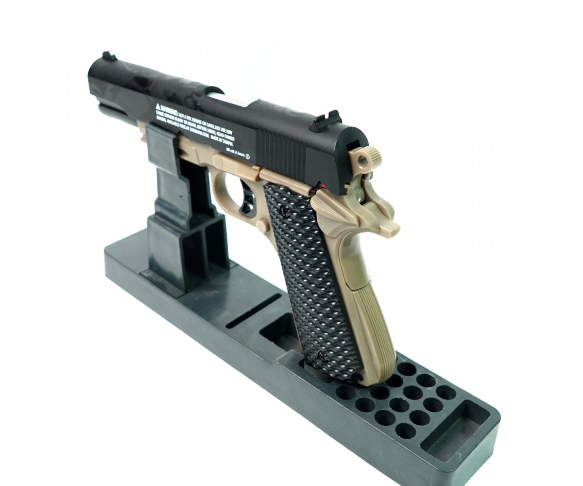 Пневматический пистолет Crosman S1911 (Colt) комплект