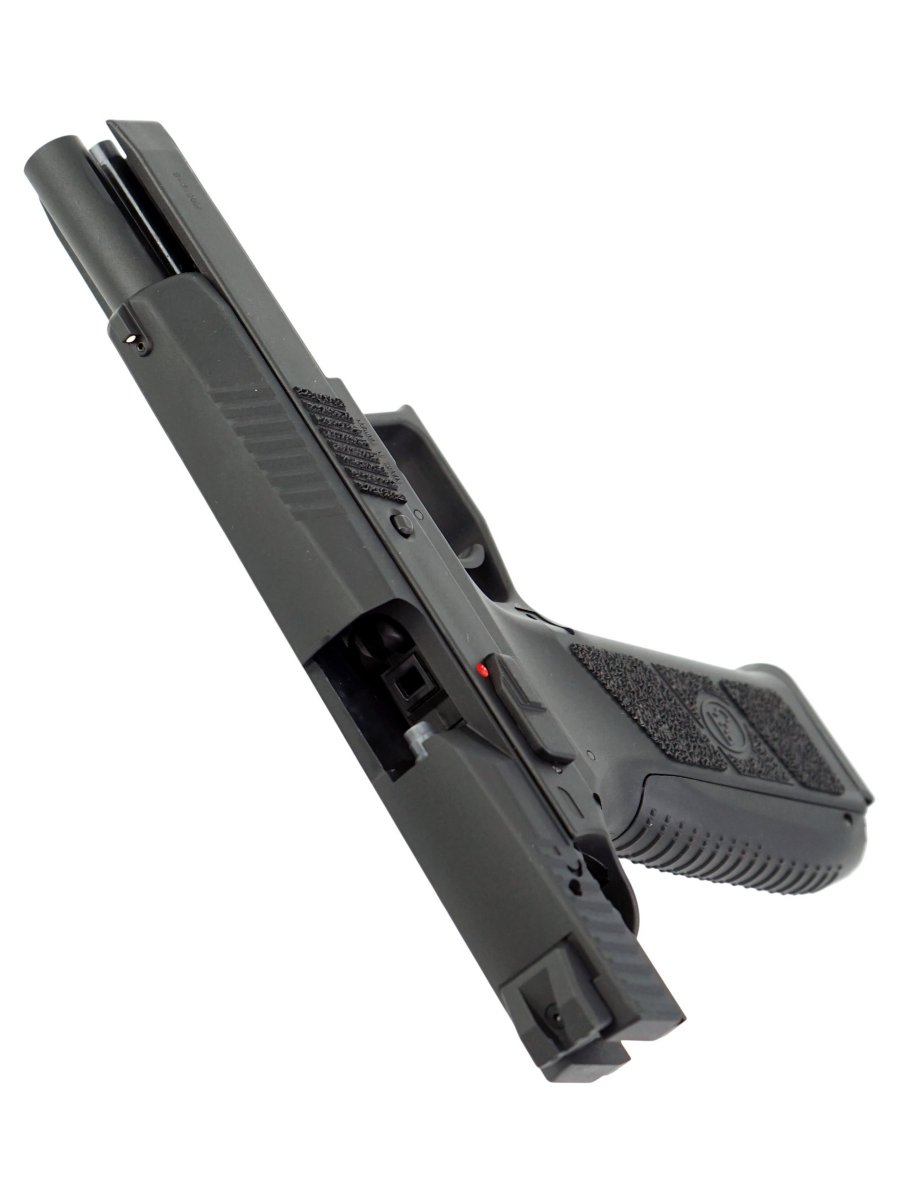 Страйкбольный пистолет GBB KJW CZ P-09 (P-09.GAS GP436) Blowback, чёрный