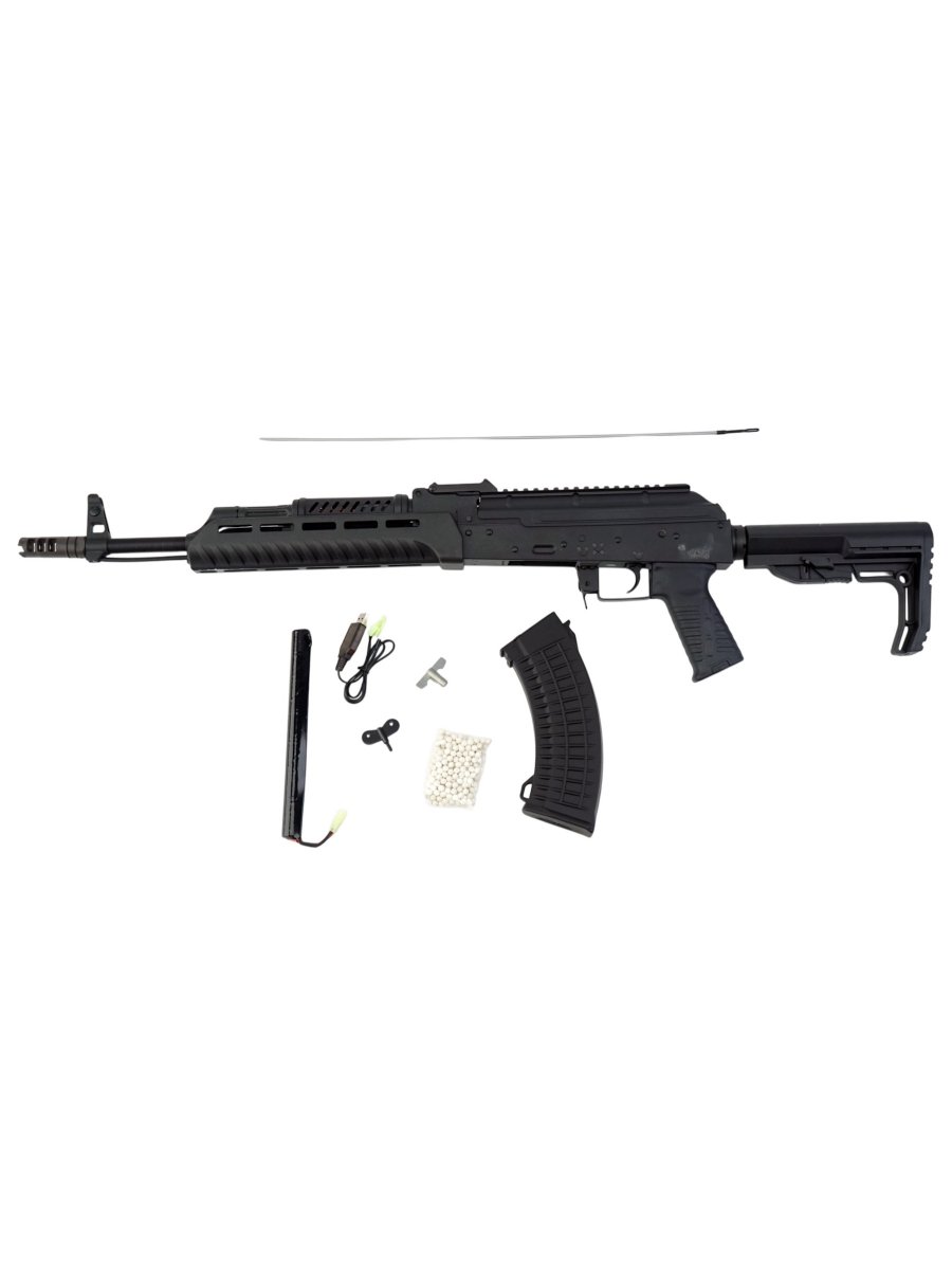Страйкбольный автомат CYMA CM680G RK-47 (тактический нейлон), 120 м/с, чёрный