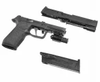 Страйкбольный пистолет WE P-320 M17 (WE-F007-BK) — Black, металл, GBB, 6 мм