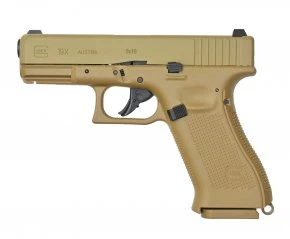 Пистолет пневматический Umarex Glock 19X TAN 4.5 мм (Металл, Blowback, CO2)