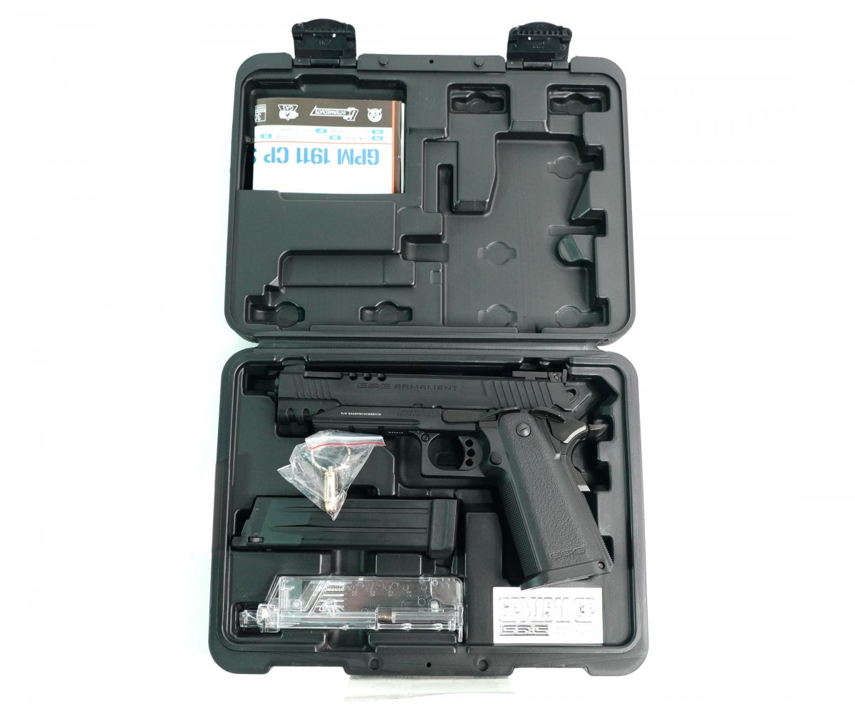 Страйкбольный пистолет G&G Colt M1911 Hi-Capa (GAS-GPM-19C-BBB-ECM)