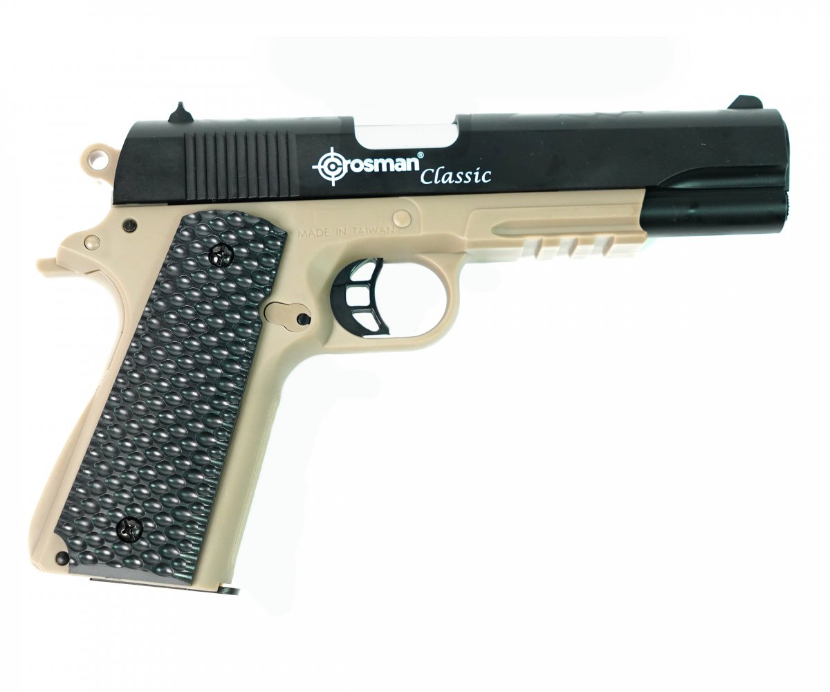 Пневматический пистолет Crosman S1911 (Colt) комплект