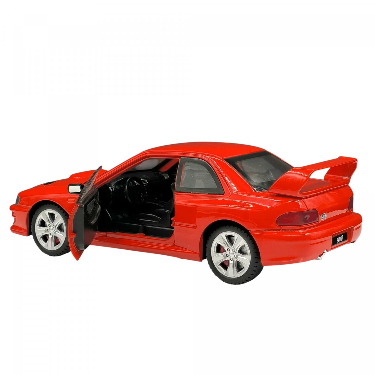 Машинка металлическая Subaru Impreza WRX STI 1:24 RED