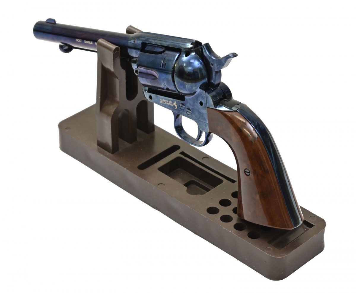Пневматический револьвер Umarex Colt SAA .45 4.5 мм (bb, blue finish, ствол 5.5 дюймов)