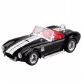Металлическая машинка Ford Shelby Cobra 427 S/C 1:24 чёрная