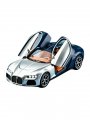 Машинка металлическая Bugatti Atlantic 1:32 серебристо-синий
