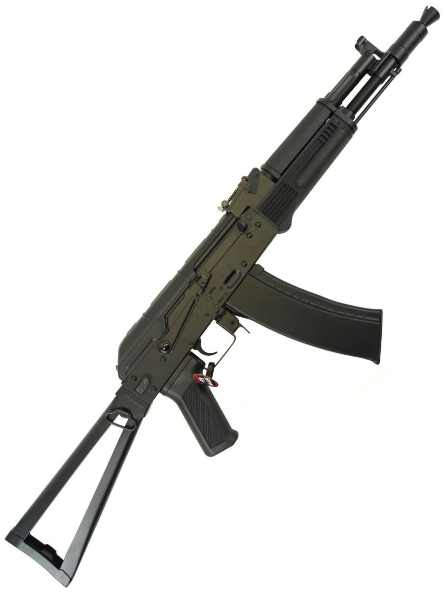 Страйкбольный автомат CYMA CM031D RK105 (складной приклад), 130 м/с, чёрный