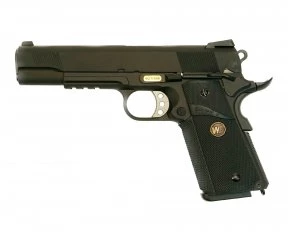Страйкбольный пистолет WE Colt M1911A1 M.E.U. Black (WE-E008B-BK)