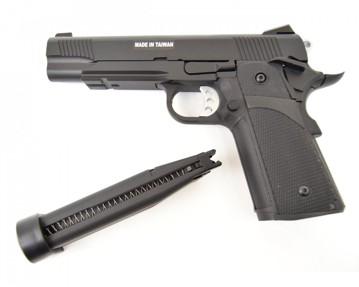 Страйкбольный пистолет KJW Colt M1911 Hi-Capa CO2 (KP-05.CO2)