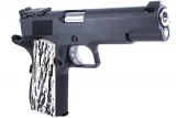 Страйкбольный пистолет WE COLT 1911A1 (E001C) — газовый GBB, белые накладки, 6 мм