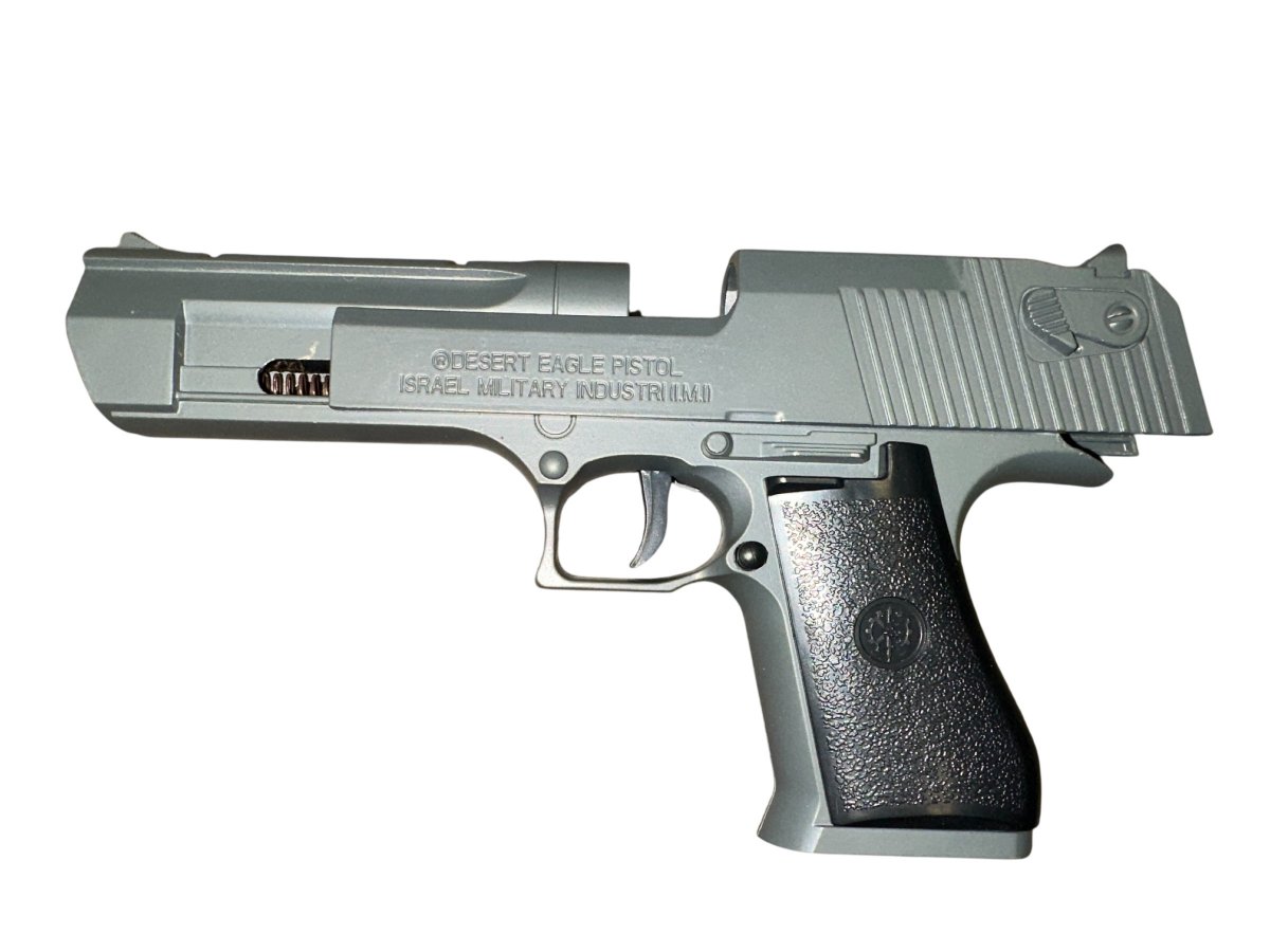Пистолет Desert Eagle SMALL с глушителем, графит